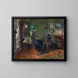 Harriet Backer - Music Interior form Kristiania.webp