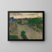 Ansicht von meinem Balkon, Hansteensgate - Harriet Backer — gerahmtes Bild an der Wand
