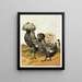 Polieren des Silbers - Harrison Weir — gerahmtes Bild an der Wand
