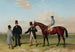 Underhand Sieger des Northumberland Plate mit Aldcroft Herr A Biggs Herr J Fobert Trainer und Herr G Foster Besitzer - Harry Hall — Ansicht des Kunstwerks