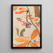 Illustrationen von Büchern - Hashiguchi Goyō — gerahmtes Bild an der Wand