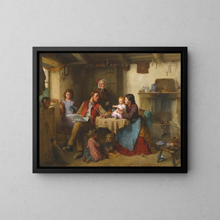 Haus - Haynes King — gerahmtes Bild an der Wand