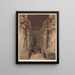 Guirche - Hector Horeau — gerahmtes Bild an der Wand