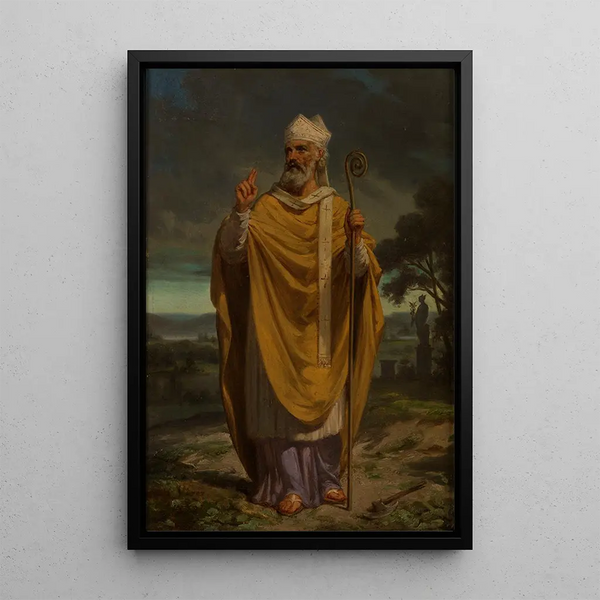 Saint Denis - Hector Jean Louis Viger-Duvigneau — gerahmtes Bild an der Wand