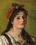 Portrait einer Mädchen - Hedwig Mechle-Grossmann — Ansicht des Kunstwerks