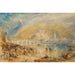 Reproduktion des Gemäldes Heidelberg-Gemälde mit einem Regenbogen - Joseph Mallord William Turner