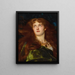 Valkyrie - Heinrich Bürkel — gerahmtes Bild an der Wand