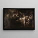 La Mort de Germanicus - Heinrich Friedrich Füger — gerahmtes Bild an der Wand
