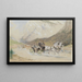 "Sortie impériale en calèche dans le Salzkammergut" - Heinrich Gottfried Wilda — gerahmtes Bild an der Wand