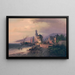 Andernach sur le Rhin - Heinrich Hiller — gerahmtes Bild an der Wand
