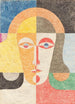 Kopf einer Frau - Heinrich Hoerle — Ansicht des Kunstwerks