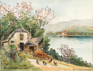 Heinrich Josef Wertheim - Spring in the Wachau valley.webp