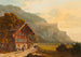 Vue de la promenade de Meiringen à la chute du Reichenbach - Heinrich Meichelt — Ansicht des Kunstwerks