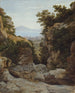 Italienisches Landschaftsgemälde - Heinrich Reinhold — Ansicht des Kunstwerks