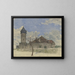Das Wachturm in Sachsenhausen - Heinrich Rumbler — gerahmtes Bild an der Wand