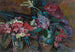 Blumenstillleben mit Rhododendron - Heinrich Vogeler — Ansicht des Kunstwerks