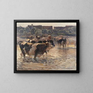 Heinrich Von Zgel - Evening glut near Woerth.webp