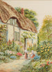 Garten des Landhauses - Helen Allingham — Ansicht des Kunstwerks