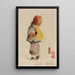Eine Tochter des Landes - Helen Hyde — gerahmtes Bild an der Wand