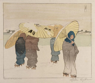 Ein Schneetag - Helen Hyde — Ansicht des Kunstwerks