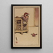 Mademoiselle Nuage d'abricot - Helen Hyde — gerahmtes Bild an der Wand
