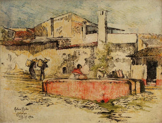 Helen Hyde - The Pink Fountain At Jalapa.webp