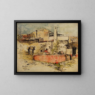 Helen Hyde - The Pink Fountain At Jalapa.webp
