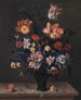 Tulpen und andere Blumen in einem Rum - Helena Roouers — Ansicht des Kunstwerks