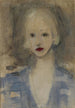 Frau blond - Helene Schjerfbeck — Ansicht des Kunstwerks