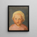 Junge mit blonden Haaren - Helene Schjerfbeck — gerahmtes Bild an der Wand