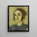 Tochter von Loviisa - Helene Schjerfbeck — gerahmtes Bild an der Wand