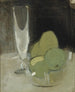 grüne Äpfel und Champagnerglas - Helene Schjerfbeck — Ansicht des Kunstwerks
