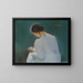 Marie - Helene Schjerfbeck — gerahmtes Bild an der Wand
