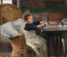 Der Genesende - Helene Schjerfbeck — Ansicht des Kunstwerks