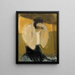 La gitane - Helene Schjerfbeck — gerahmtes Bild an der Wand