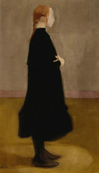 Helene Schjerfbeck - The School Girl Ii Girl In Black.webp