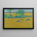 Landschaft - Helge Johansson — gerahmtes Bild an der Wand