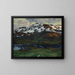 Eine Sommerabend - Helmer Osslund — gerahmtes Bild an der Wand