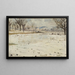 Bonn am Rhein Winterlandschaft - Helmer Osslund — gerahmtes Bild an der Wand
