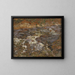 Ruisseau en cascade - Helmer Osslund — gerahmtes Bild an der Wand