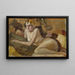 Modell Allongé - Helmer Osslund — gerahmtes Bild an der Wand