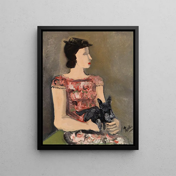 Helmut Kolle - Portrait dune jeune fille.webp