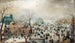 Winterlandschaft mit Schlittschuhläufern - Hendrick Avercamp — Ansicht des Kunstwerks