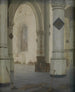 Innenansicht der Kirche - Hendrick Cornelisz van Vliet — Ansicht des Kunstwerks