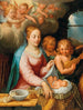 Die Jungfrau und das Kind mit Engeln - Hendrick Goltzius — Ansicht des Kunstwerks