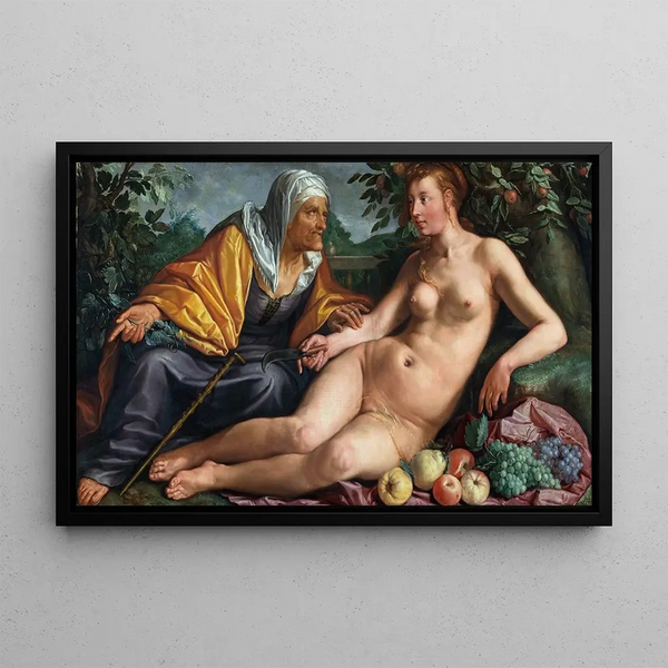 Hendrick Goltzius - Vertumnus and Pomona.webp