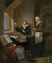 Besuch beim Arzt - Hendrick Heerschop — Ansicht des Kunstwerks