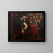 L'Appel de saint Matthieu - Hendrick Ter Brugghen — gerahmtes Bild an der Wand