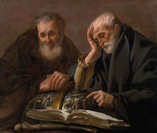 Démocrite und Héraclite - Hendrick Ter Brugghen — Ansicht des Kunstwerks
