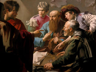 L'Appel de saint Matthieu - Hendrick Ter Brugghen — Ansicht des Kunstwerks